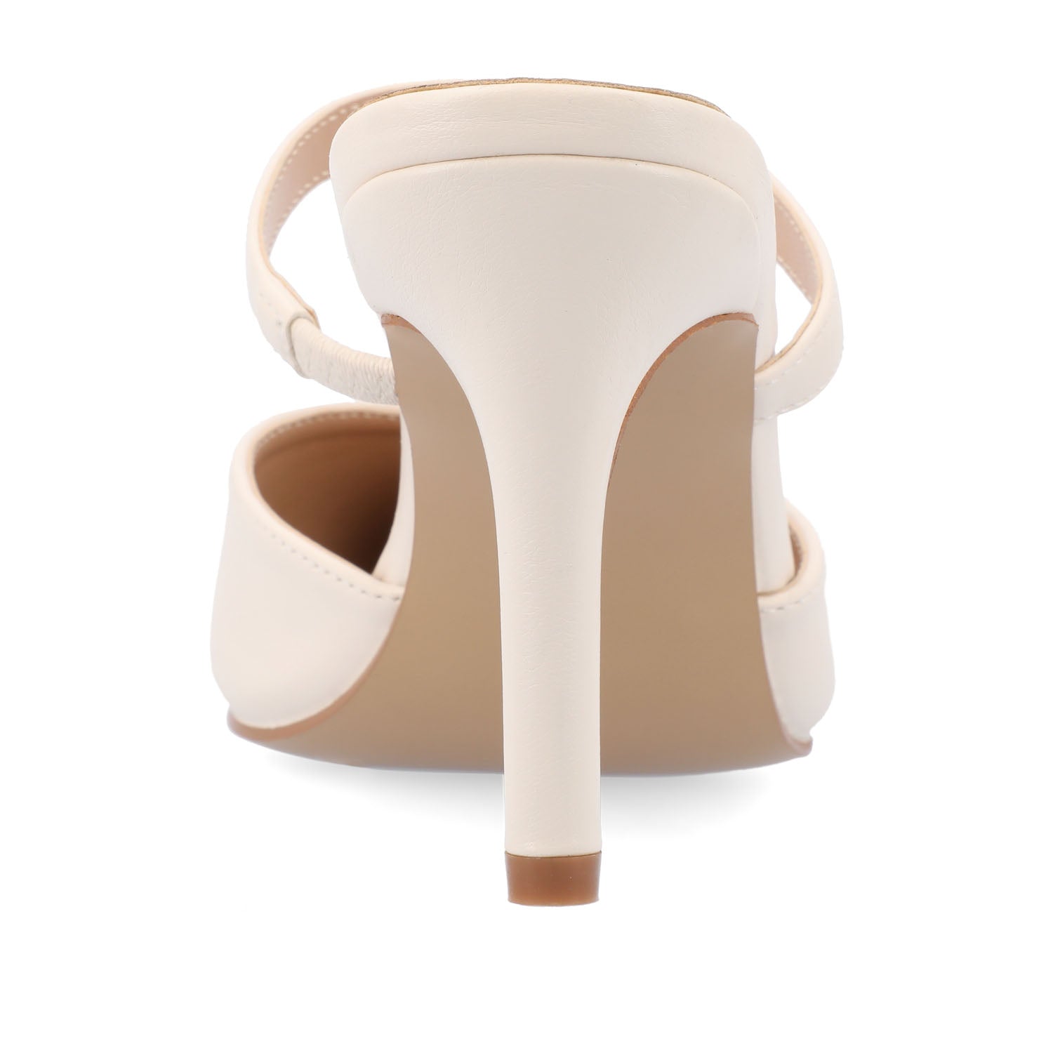 YVON STILETTO PUMP HEELS IN COOL SHADES - Porcelain