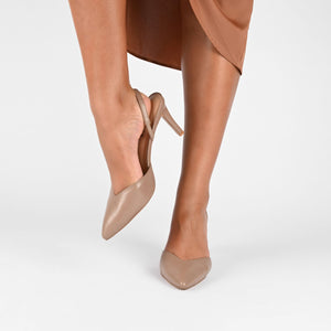 YVON STILETTO PUMP HEELS IN COOL SHADES - Rosewood