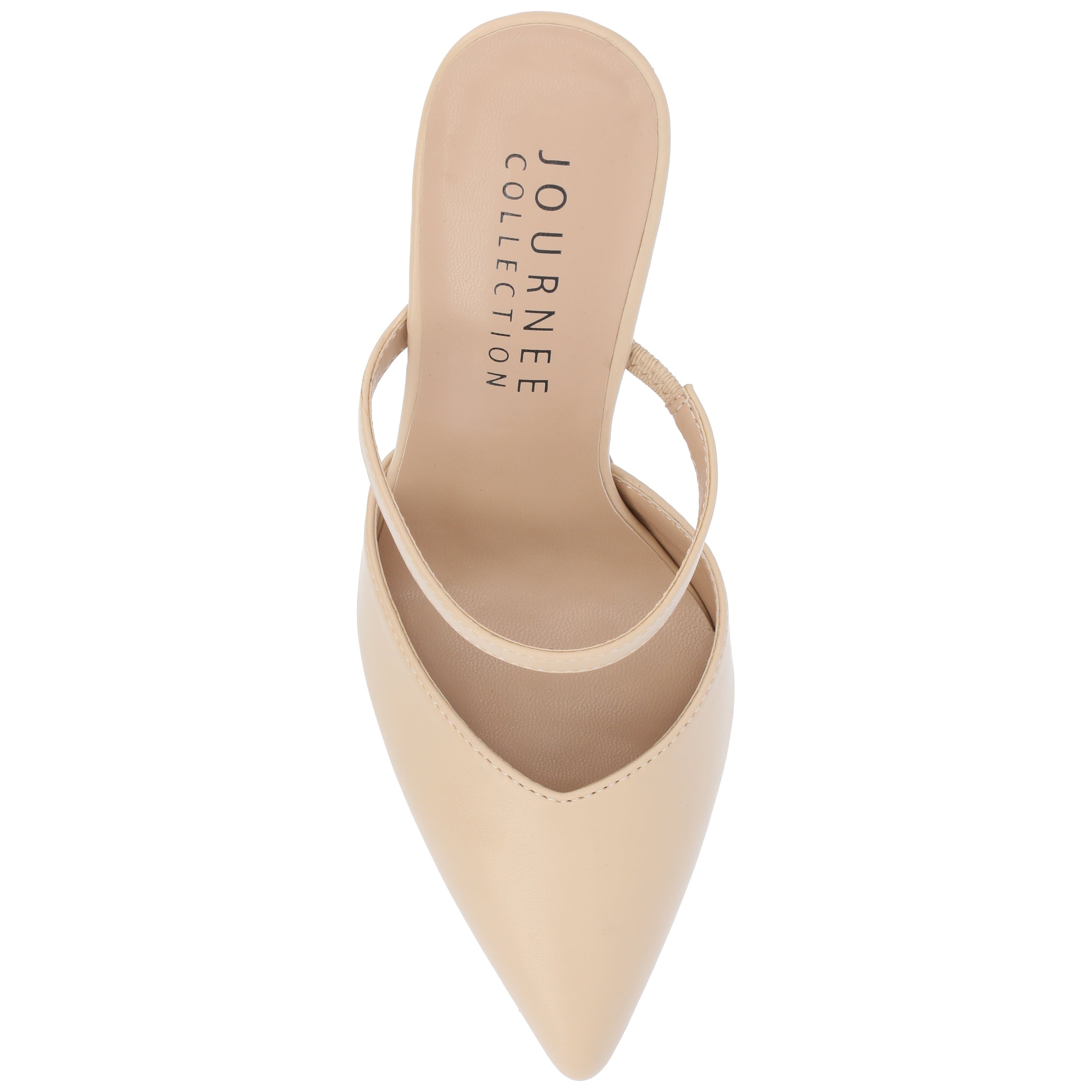 YVON WARM SHADE STILETTO PUMP HEELS IN WIDE - Shell