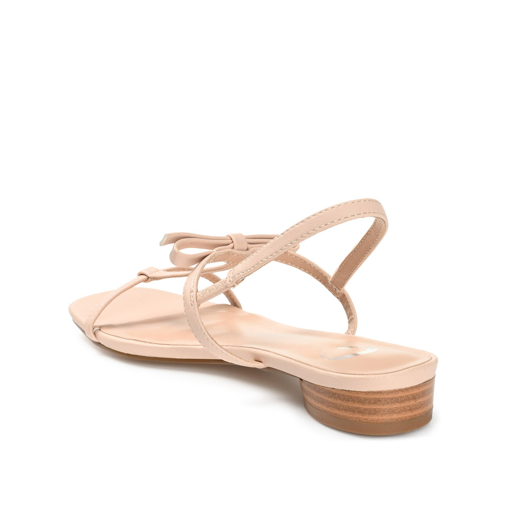 ZAIDDA T STRAP SANDALS IN PATENT