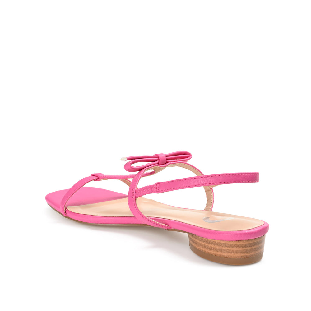 ZAIDDA T STRAP SANDALS IN PATENT