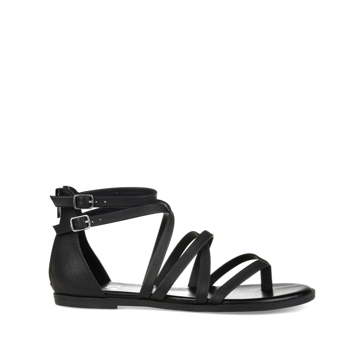 ZAILIE GLADIATOR SANDALS IN WIDE - Black