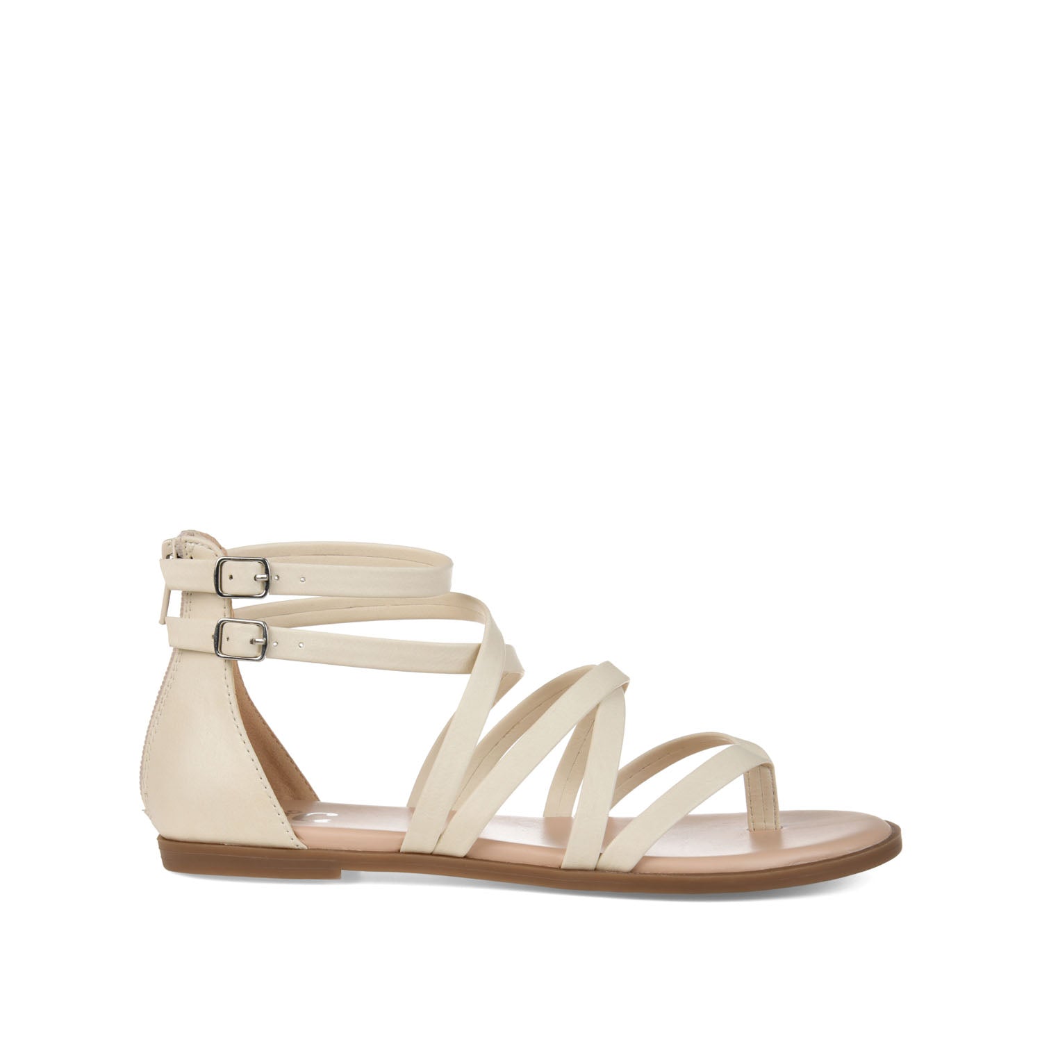 ZAILIE GLADIATOR SANDALS IN WIDE - Ivory
