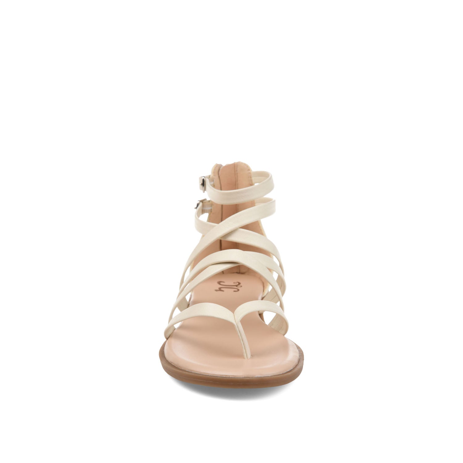 ZAILIE GLADIATOR SANDALS IN WIDE - Ivory
