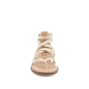 ZAILIE GLADIATOR SANDALS IN WIDE - Ivory