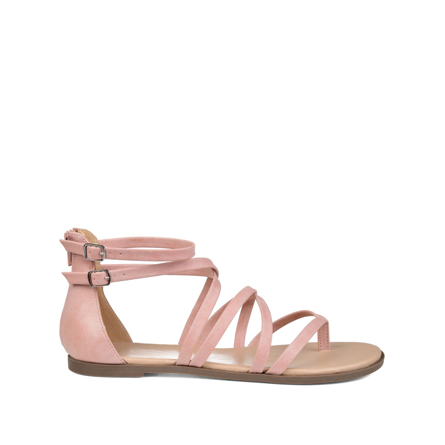 ZAILIE GLADIATOR SANDALS IN WIDE - Pink