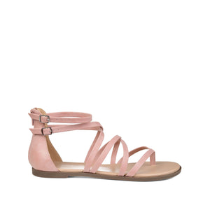 ZAILIE GLADIATOR SANDALS IN WIDE - Pink