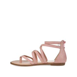 ZAILIE GLADIATOR SANDALS IN WIDE - Pink