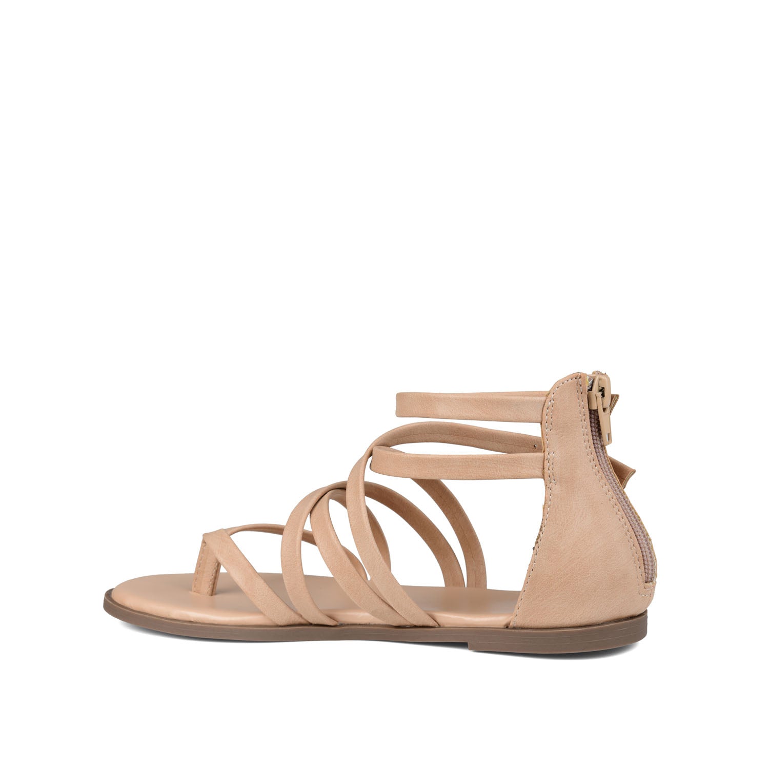 ZAILIE GLADIATOR SANDALS IN WIDE - Taupe
