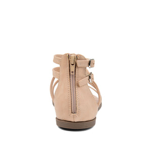 ZAILIE GLADIATOR SANDALS IN WIDE - Taupe