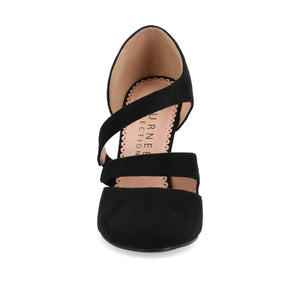 ZEERA STILETTO HEELS IN FAUX SUEDE - Black