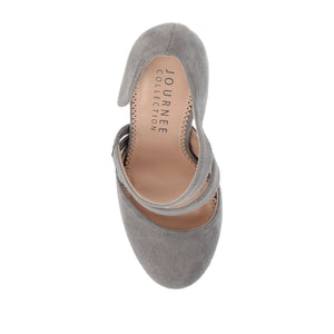 ZEERA STILETTO HEELS IN FAUX SUEDE - Grey