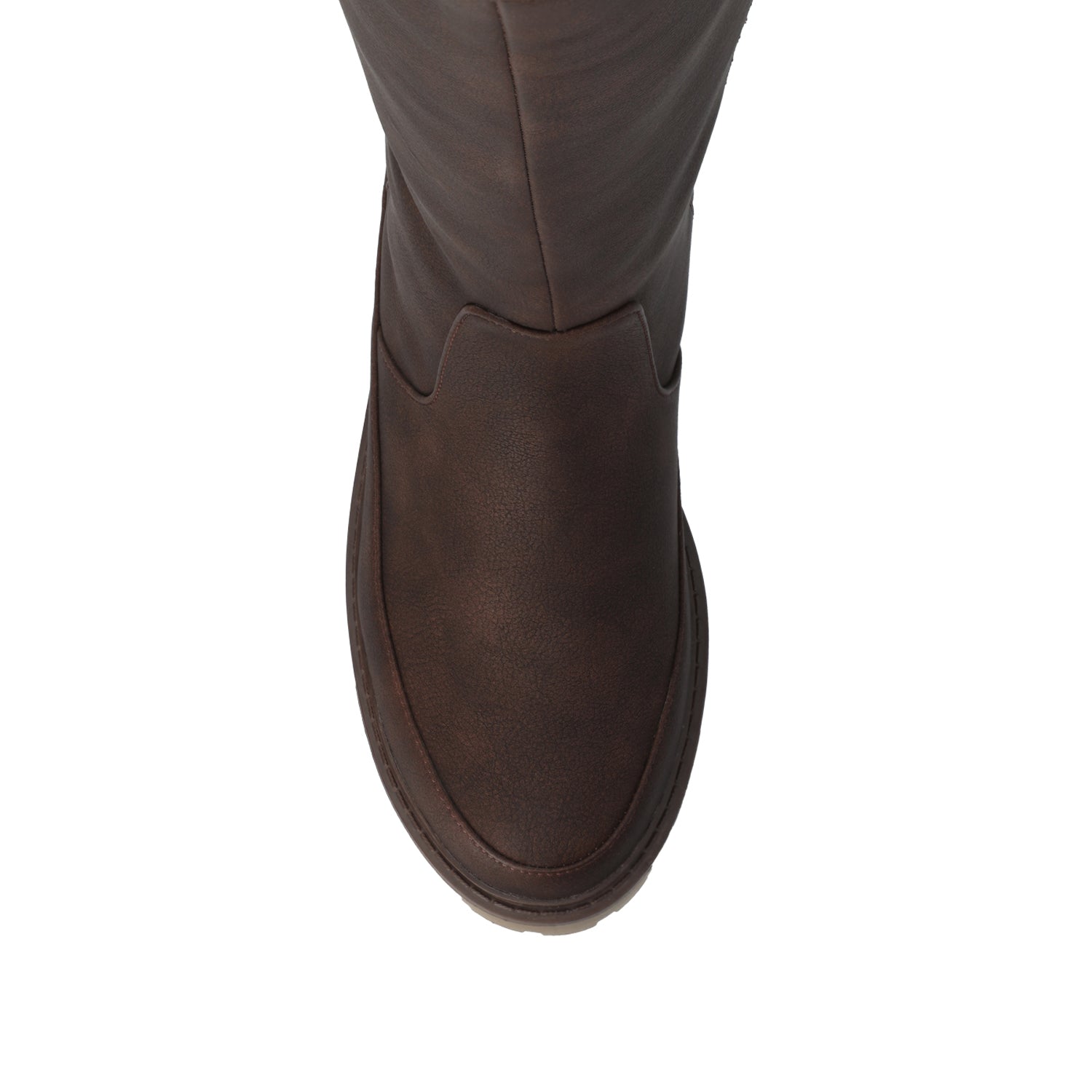 ZEMMIE QUILTED BOOTS - Vintage Chocolate