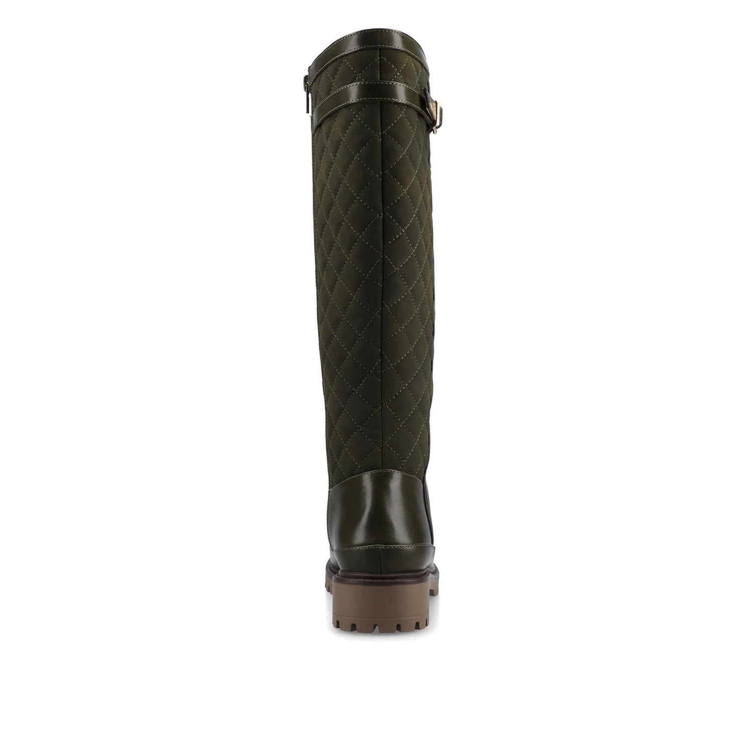 ZEMMIE QUILTED BOOTS IN WIDE CALF