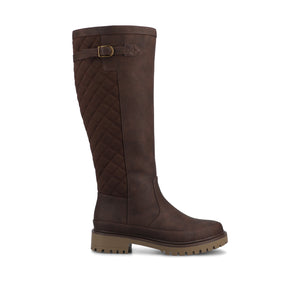 ZEMMIE QUILTED BOOTS IN WIDE CALF