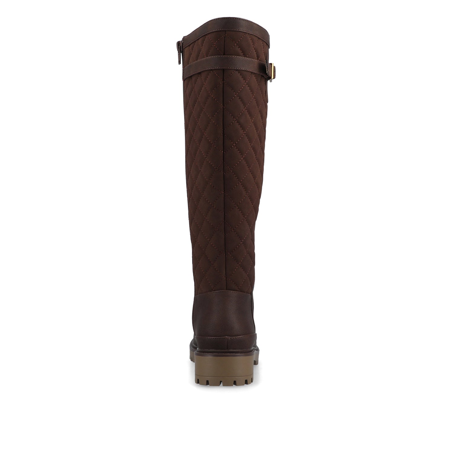 ZEMMIE QUILTED BOOTS IN WIDE CALF