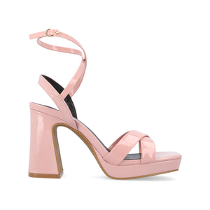 ZORANA STRAPPY HEELS IN PATENT