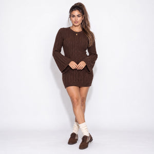 BRIA OXFORD SHOES - Cream Chocolate Plaid