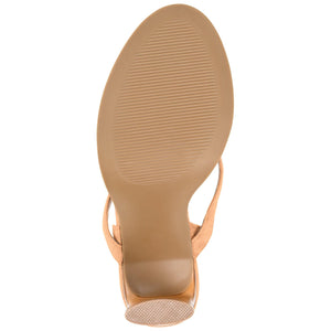 ADALEE HEELED SANDALS - Tan