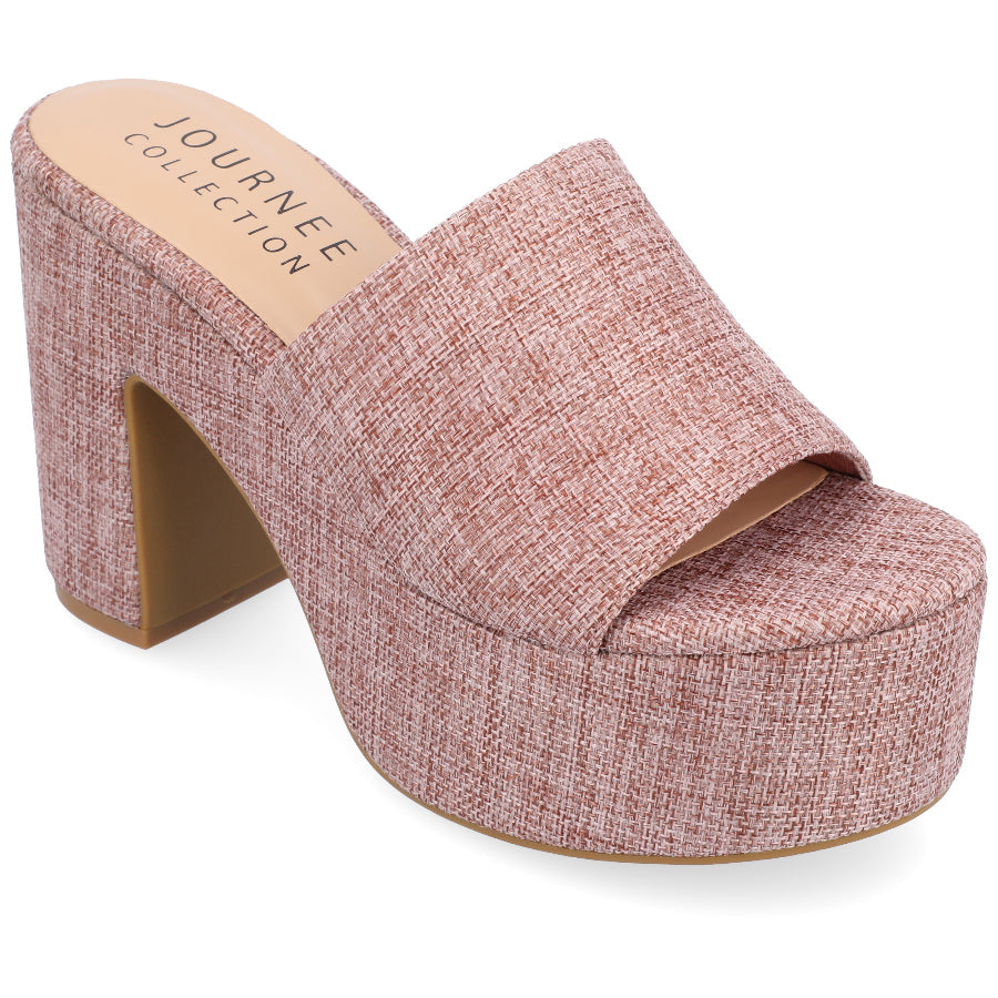 ENYYA PLATFORM SANDALS - Mauve