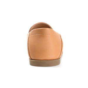 CORINNE LOAFER FLATS IN WIDE - Tan