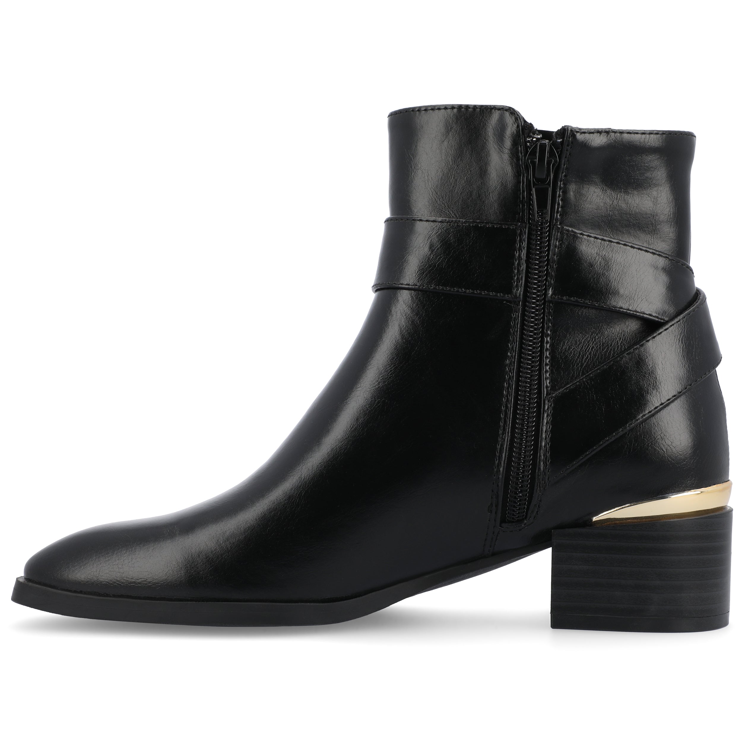 Clarice leather ankle boots