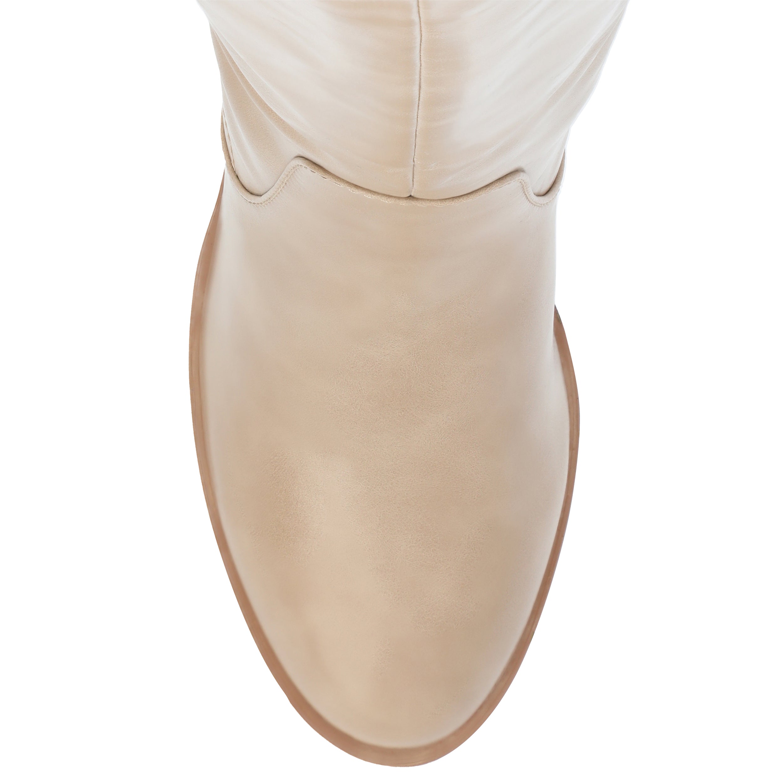 ROMILLY KNEE HIGH BOOTS IN X-WIDE CALF - Tan