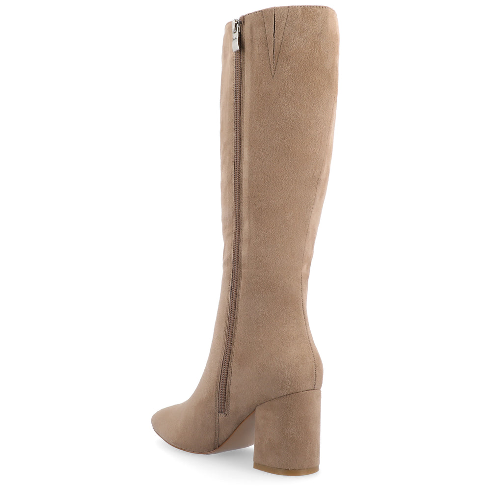 AMEYLIA KNEE-HIGH BOOTS IN X-WIDE CALF