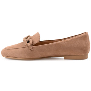 CORDELL LOAFER FLATS IN WIDE - Taupe