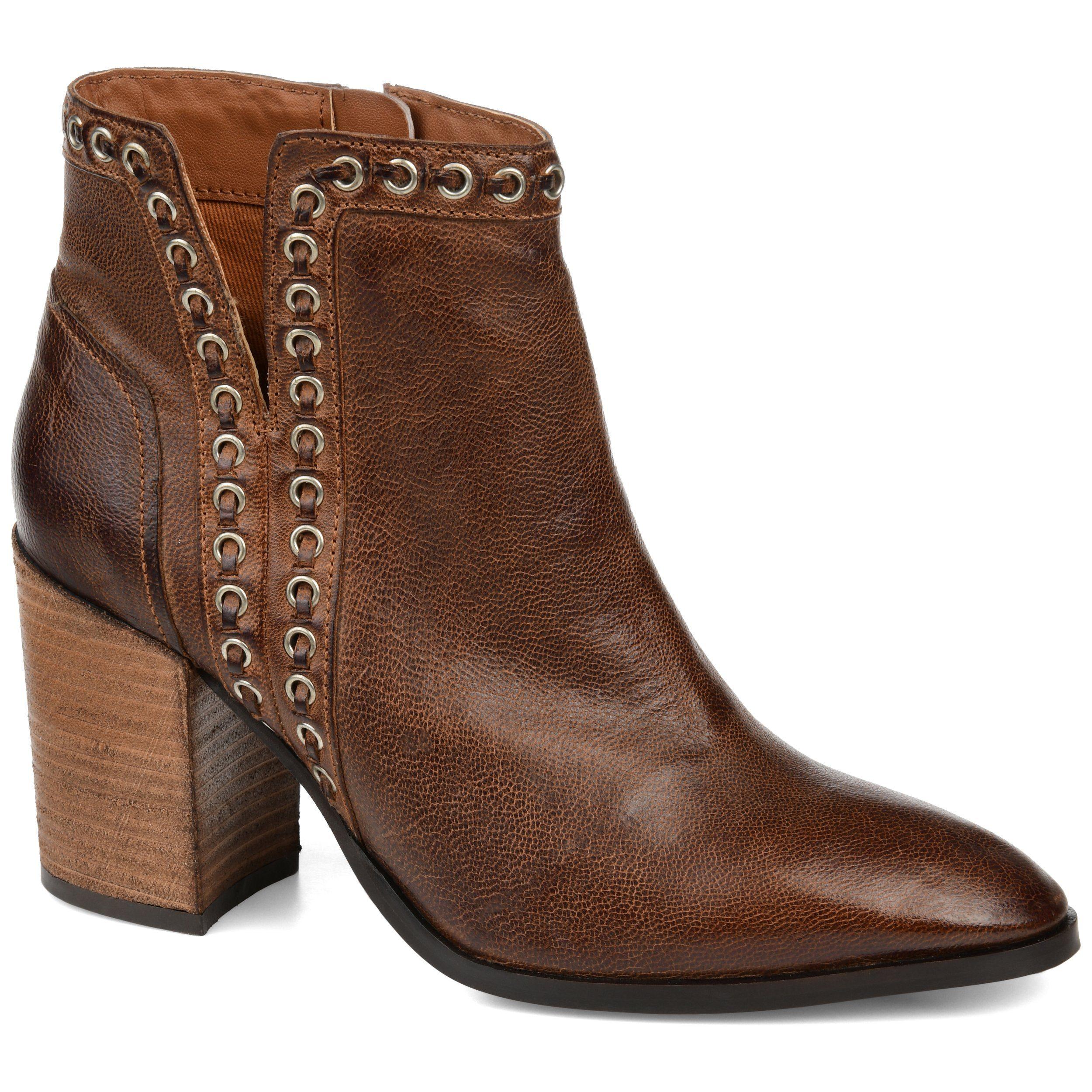 JORRI WESTERN BOOTIE - Brown
