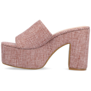 ENYYA PLATFORM SANDALS - Mauve
