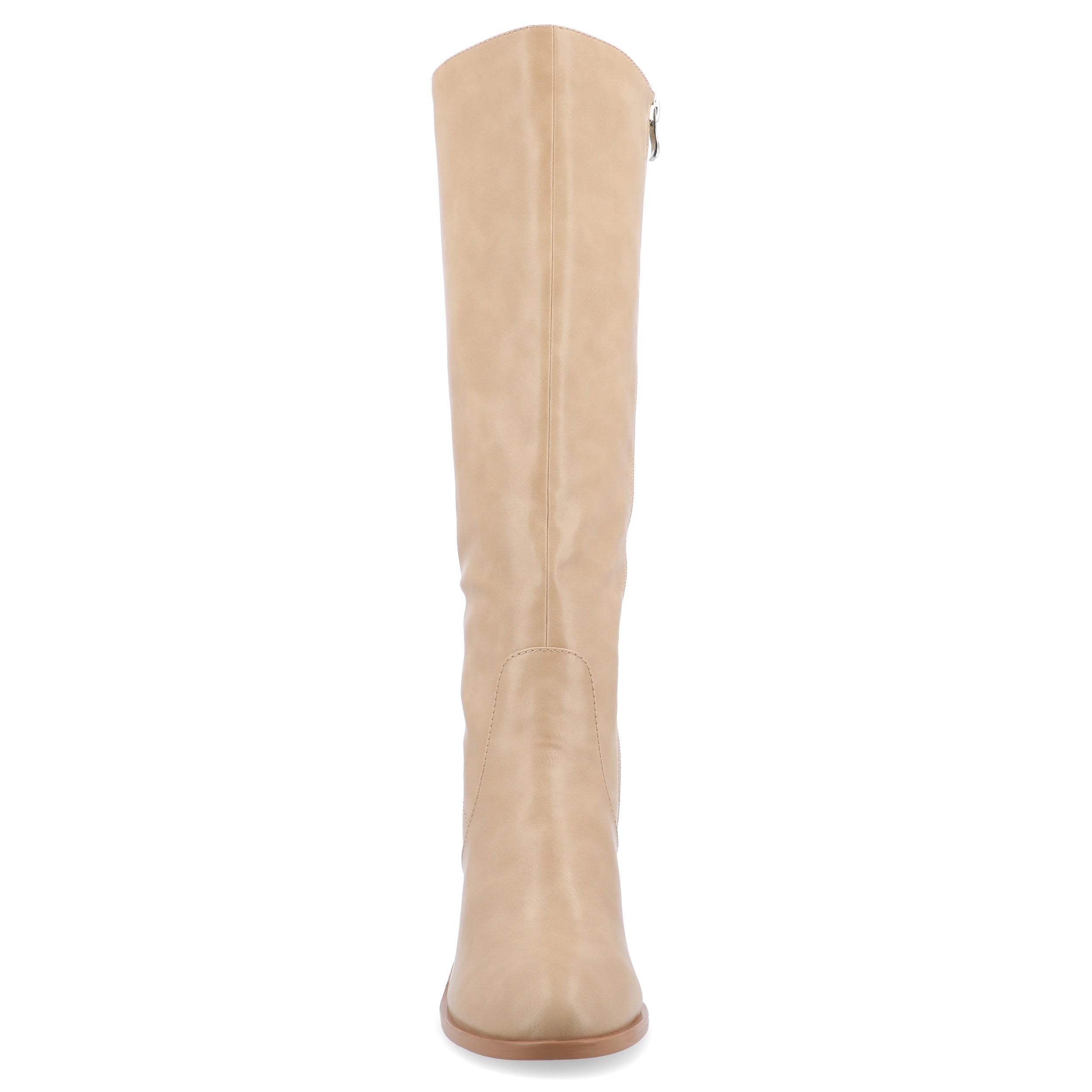 ROMILLY KNEE HIGH BOOTS IN X-WIDE CALF - Tan