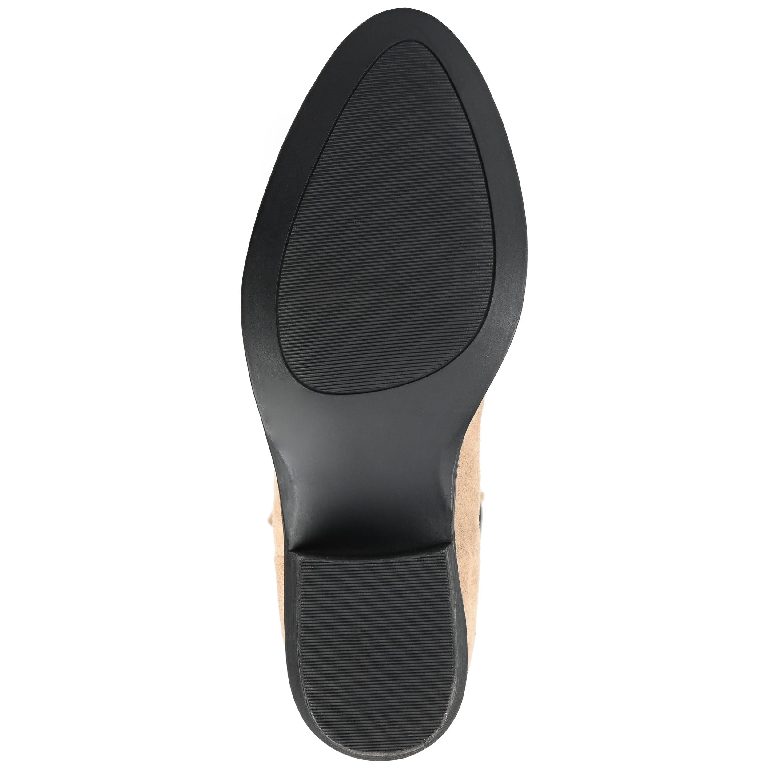 CELESST CHELSEA BOOTS IN FAUX SUEDE - Taupe