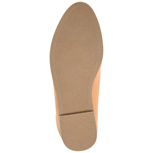 CORINNE LOAFER FLATS IN WIDE - Tan