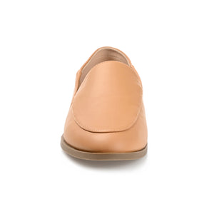 CORINNE LOAFER FLATS IN WIDE - Tan