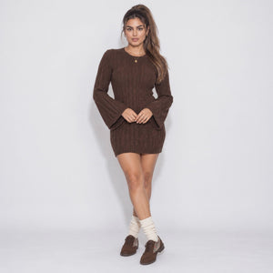 BRIA OXFORD SHOES - Cream Chocolate Plaid