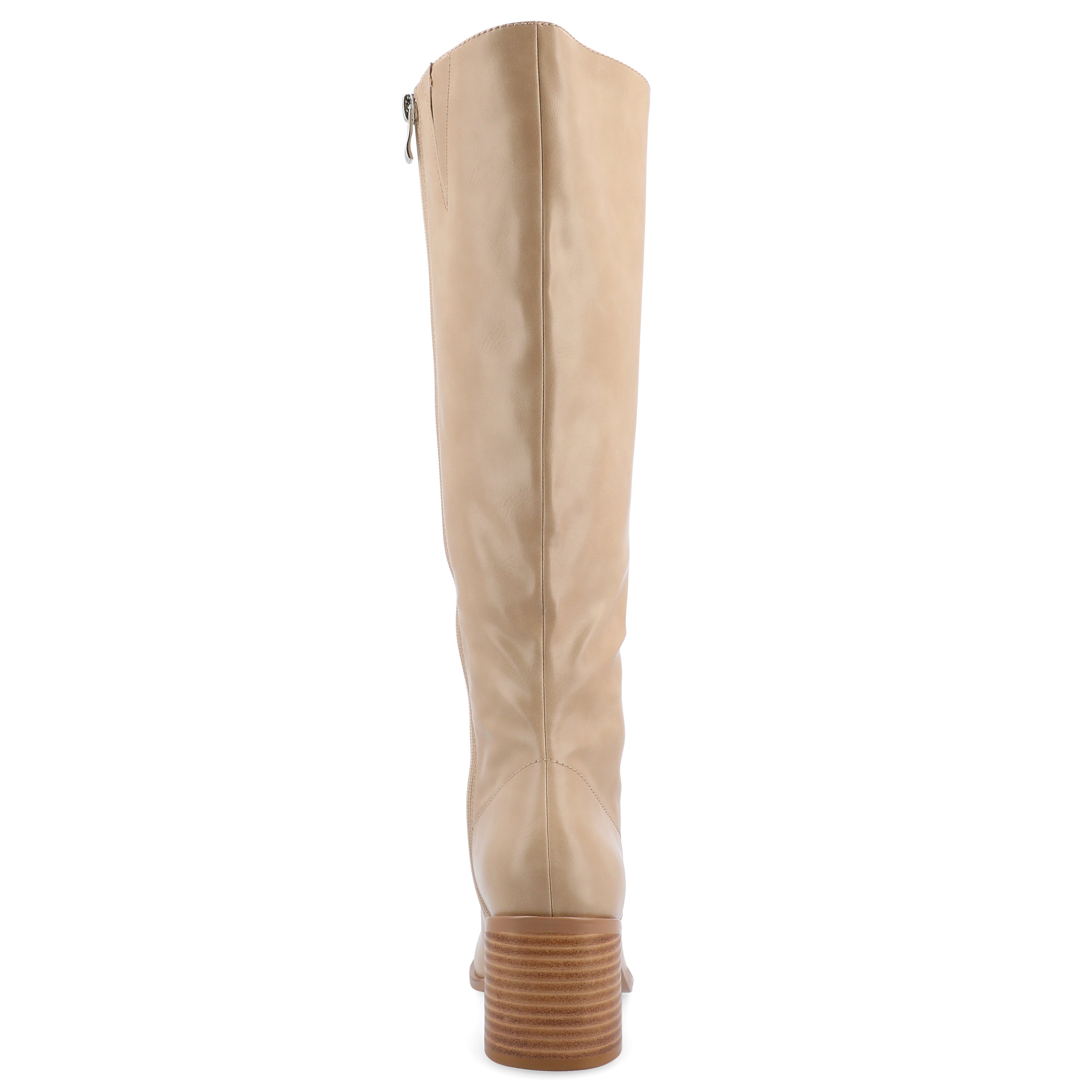 ROMILLY KNEE HIGH BOOTS IN X-WIDE CALF - Tan