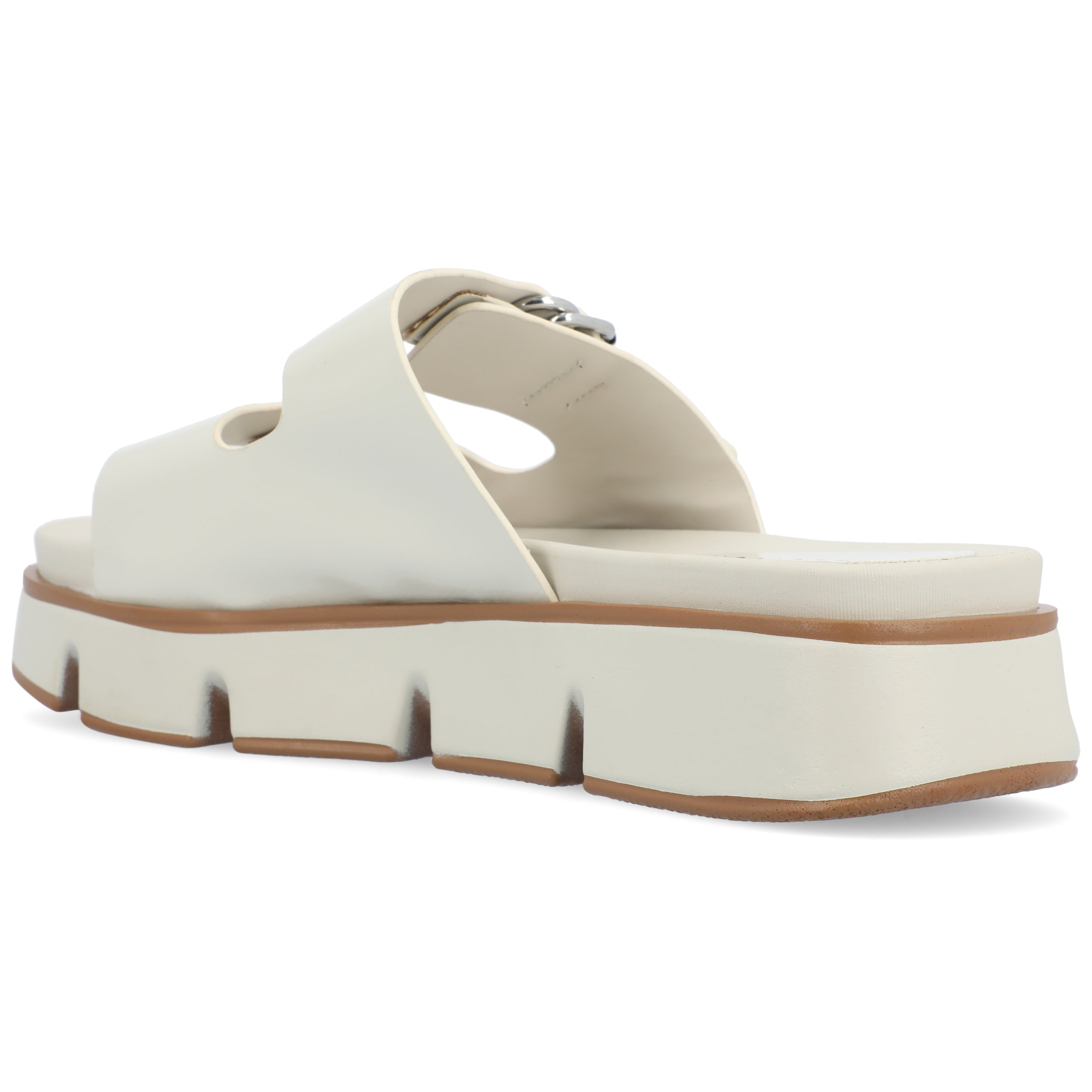 KANDRI SLIP-ON SANDALS - Ivory