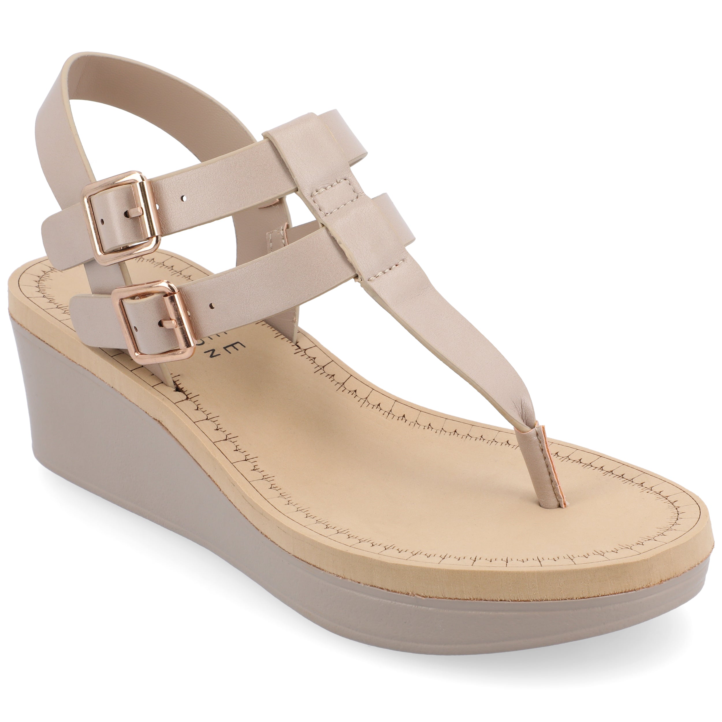 Buy Inc.5 Women's Beige T-Strap Wedges for Women at Best Price @ Tata CLiQ
