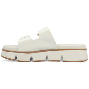 KANDRI SLIP-ON SANDALS - Ivory