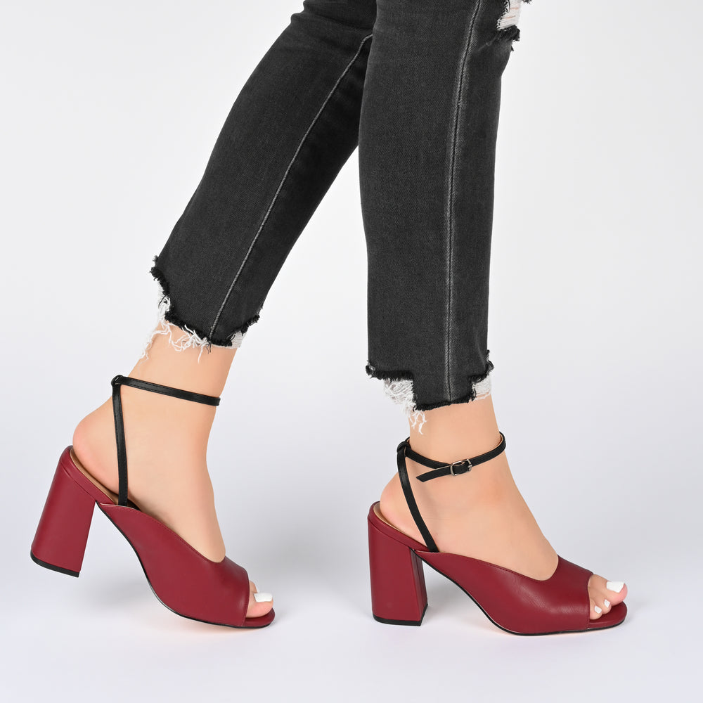 CALYPSO HEELED SANDALS