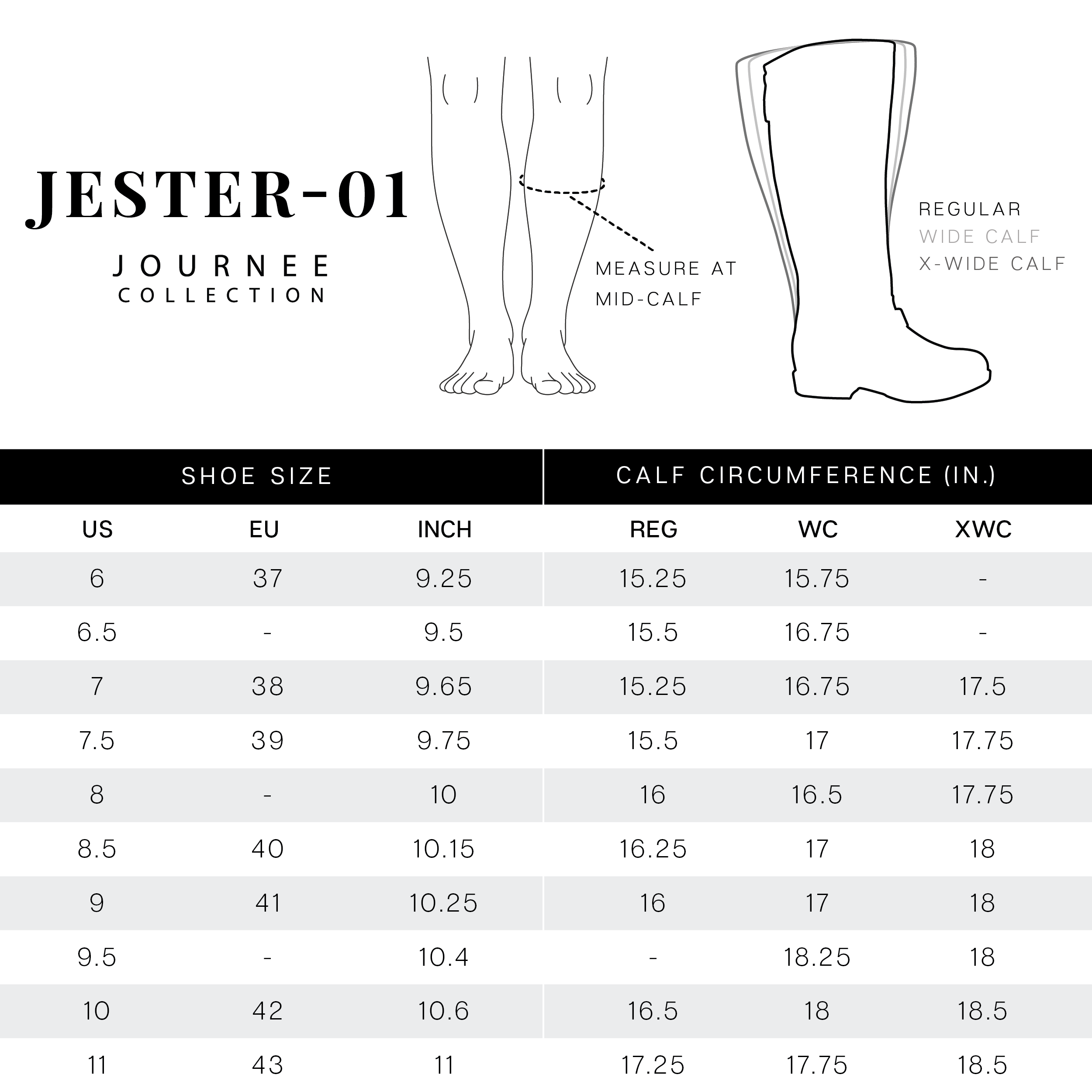 JESTER WIDE CALF - Journee Collection