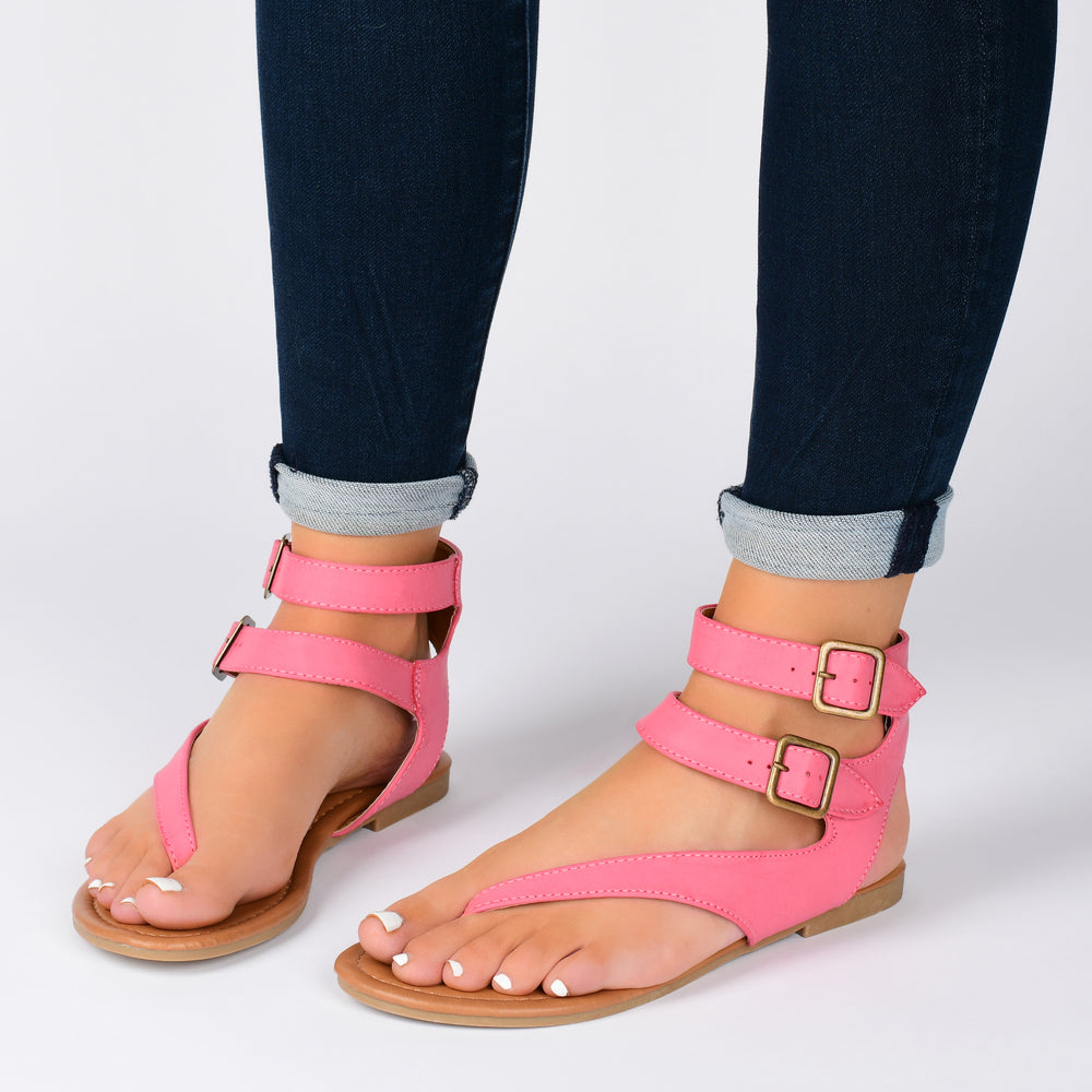 KYLE ANKLE WRAP SANDALS