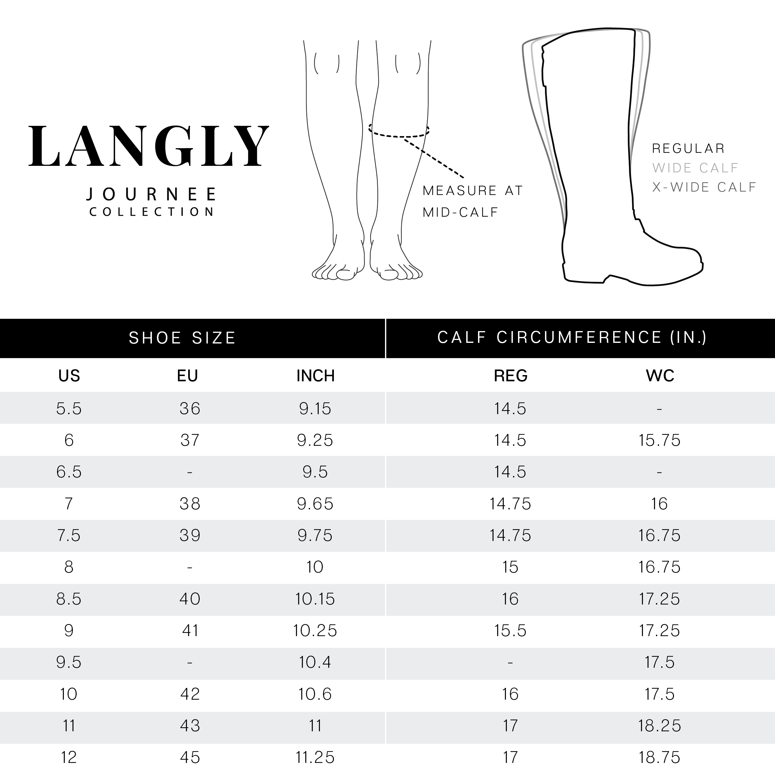 Journee collection 2025 langly wedge boot