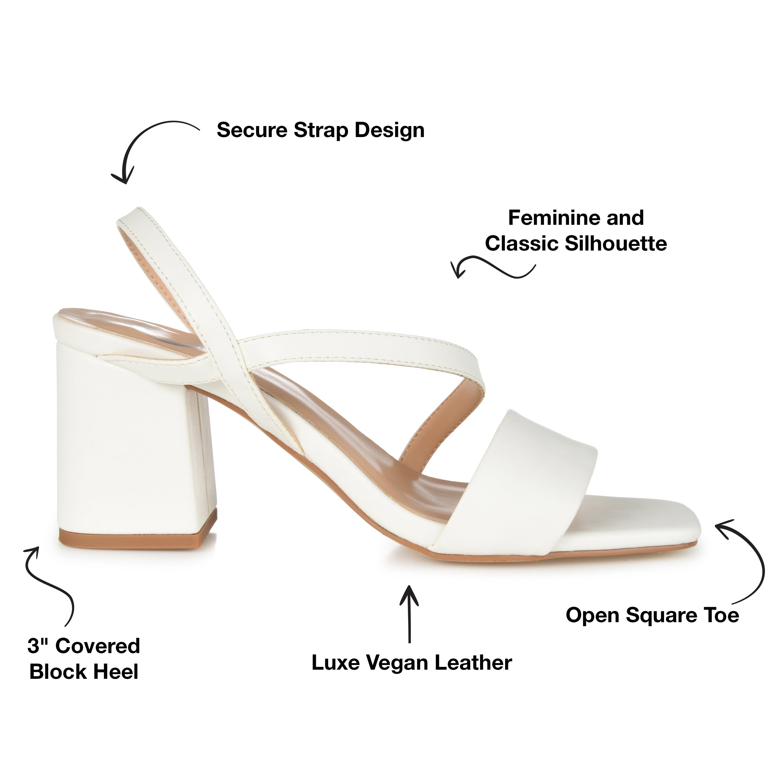 Statement Sandals - White, Fashion Nova, Shoes