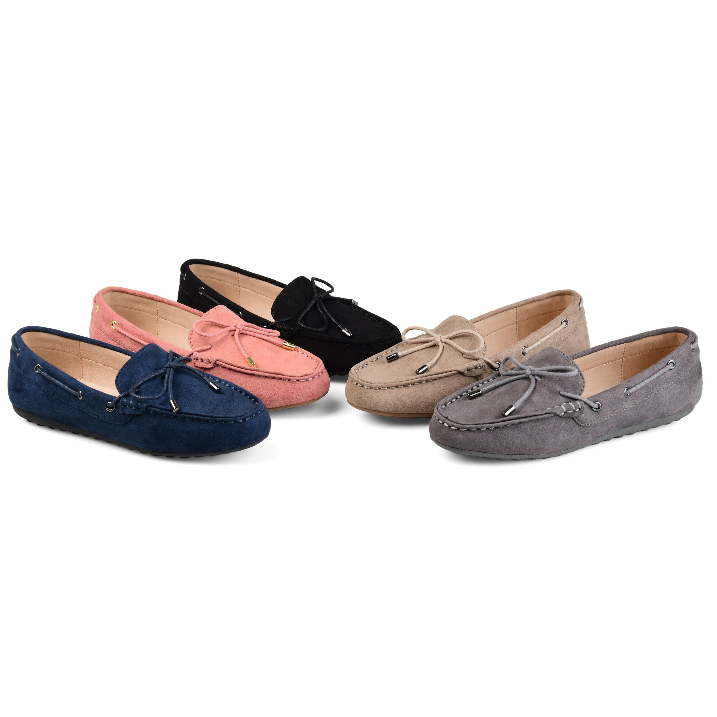 Thatch Flat | Women's Moccasin Slip-On Flats | Journee Collection