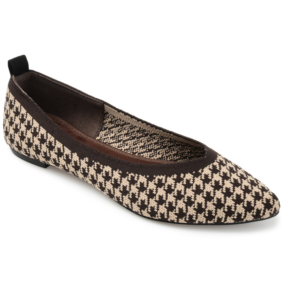 KARISE KNIT FABRIC FLAT IN WIDE