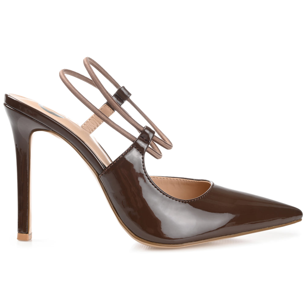 GRACELLE SLINGBACK STILETTO HEEL IN PATENT