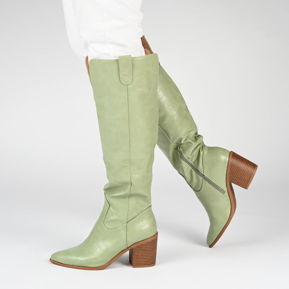 THERESE BOOTS IN WIDE WIDTH & CALF