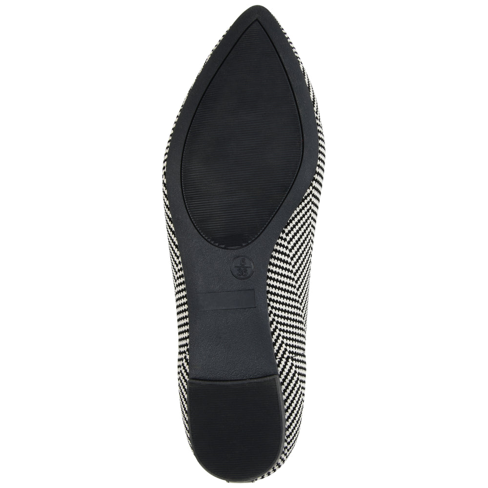 KARISE KNIT FABRIC FLAT IN WIDE